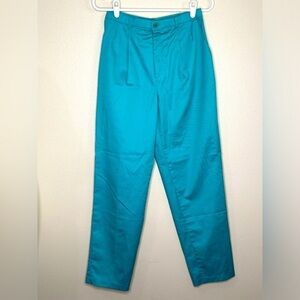 Vintage Rare find Levi’s Travelers Pants in teal color size‎ 10 Short
